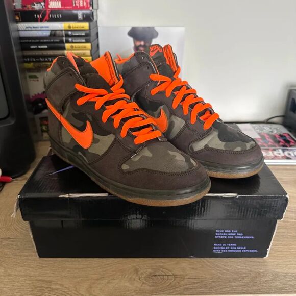 Nike SB Dunk High Brian Anderson SIGNED Nothing But The Truth Size 9 RARE - Picture 5 of 12